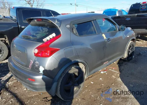 2013 Nissan Juke Sl from USA, damaged, VIN JN8AF5MV3DT212583